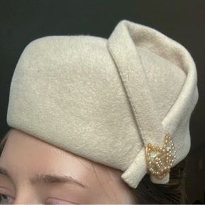 Vintage pill box hat